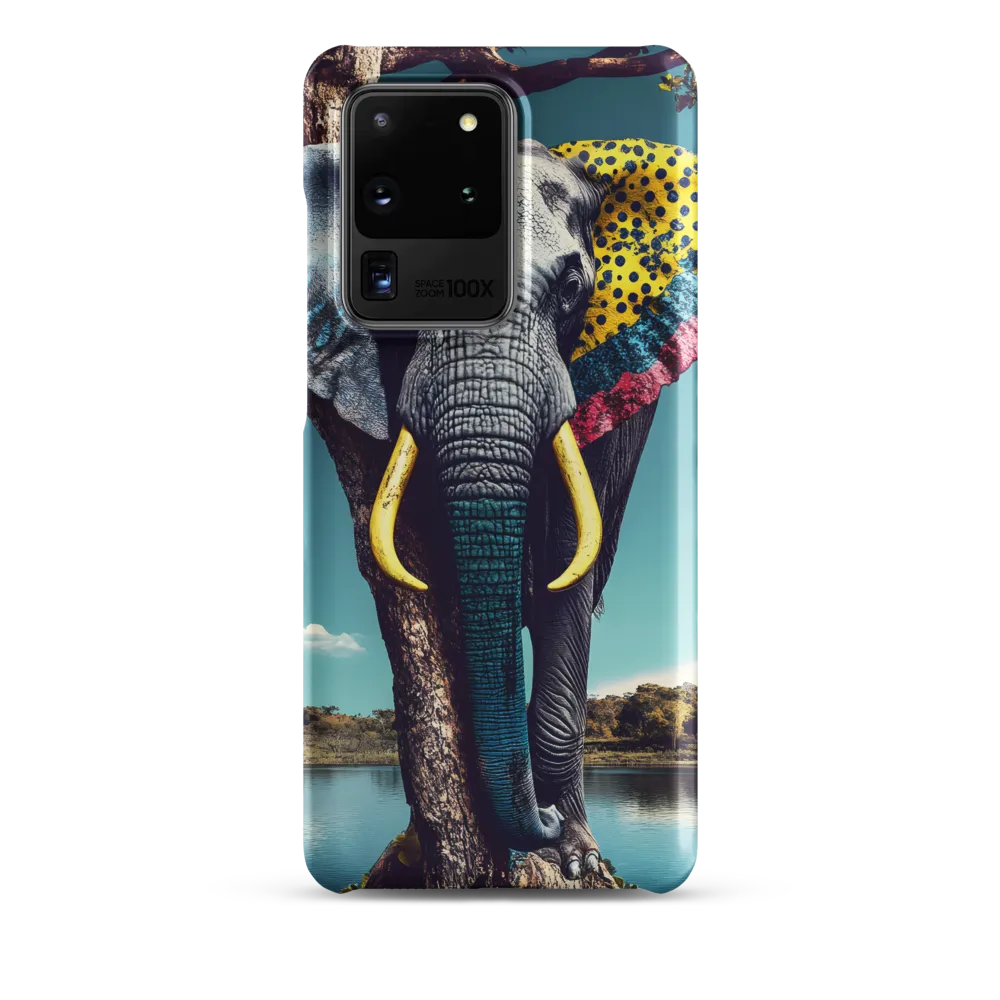 Playful Elegance: The Surreal Elephant