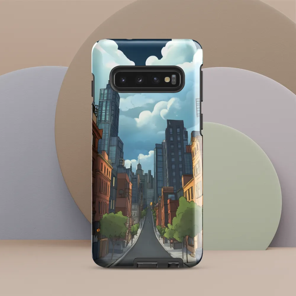 Urban Serenity: A Digital Cityscape