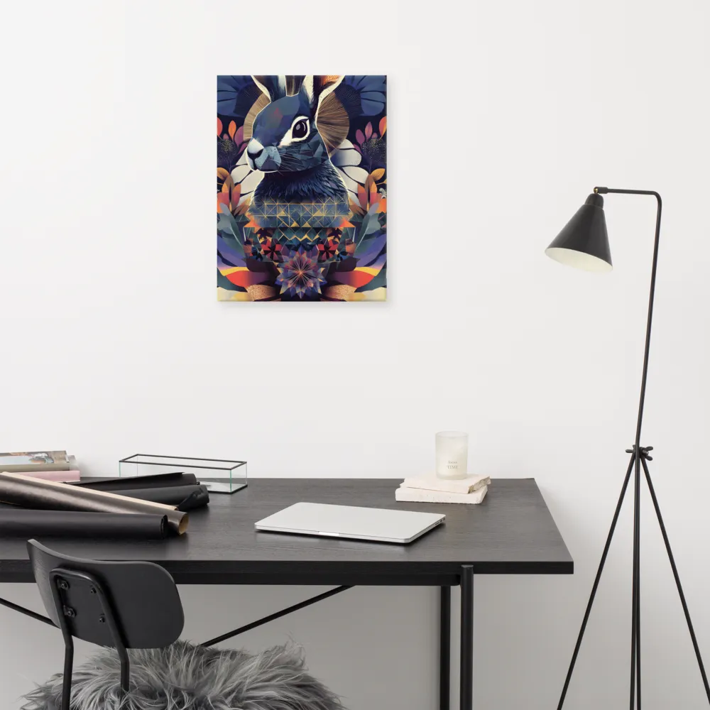 Ethereal Bunny: A Geometric Wonderland