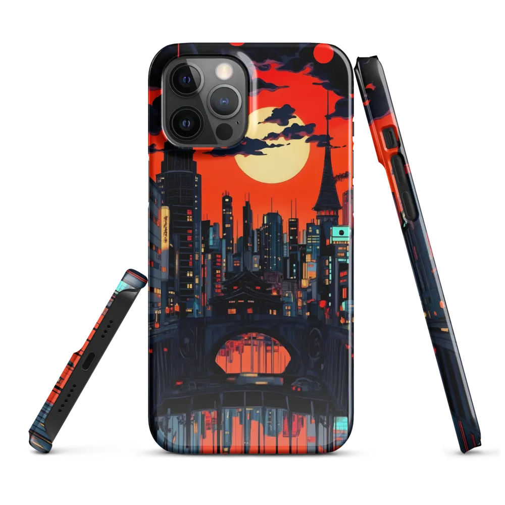 Nightfall in a Neon City
