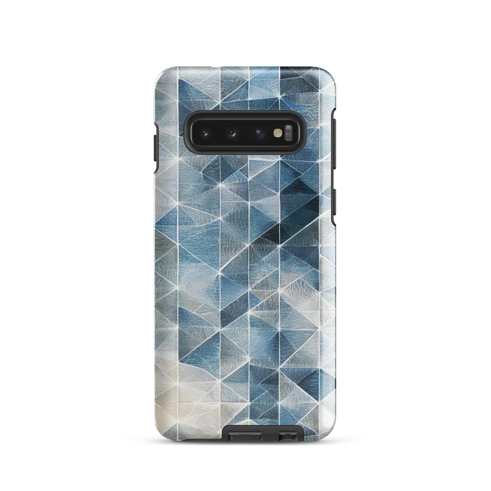 Geometric Harmony in Blue