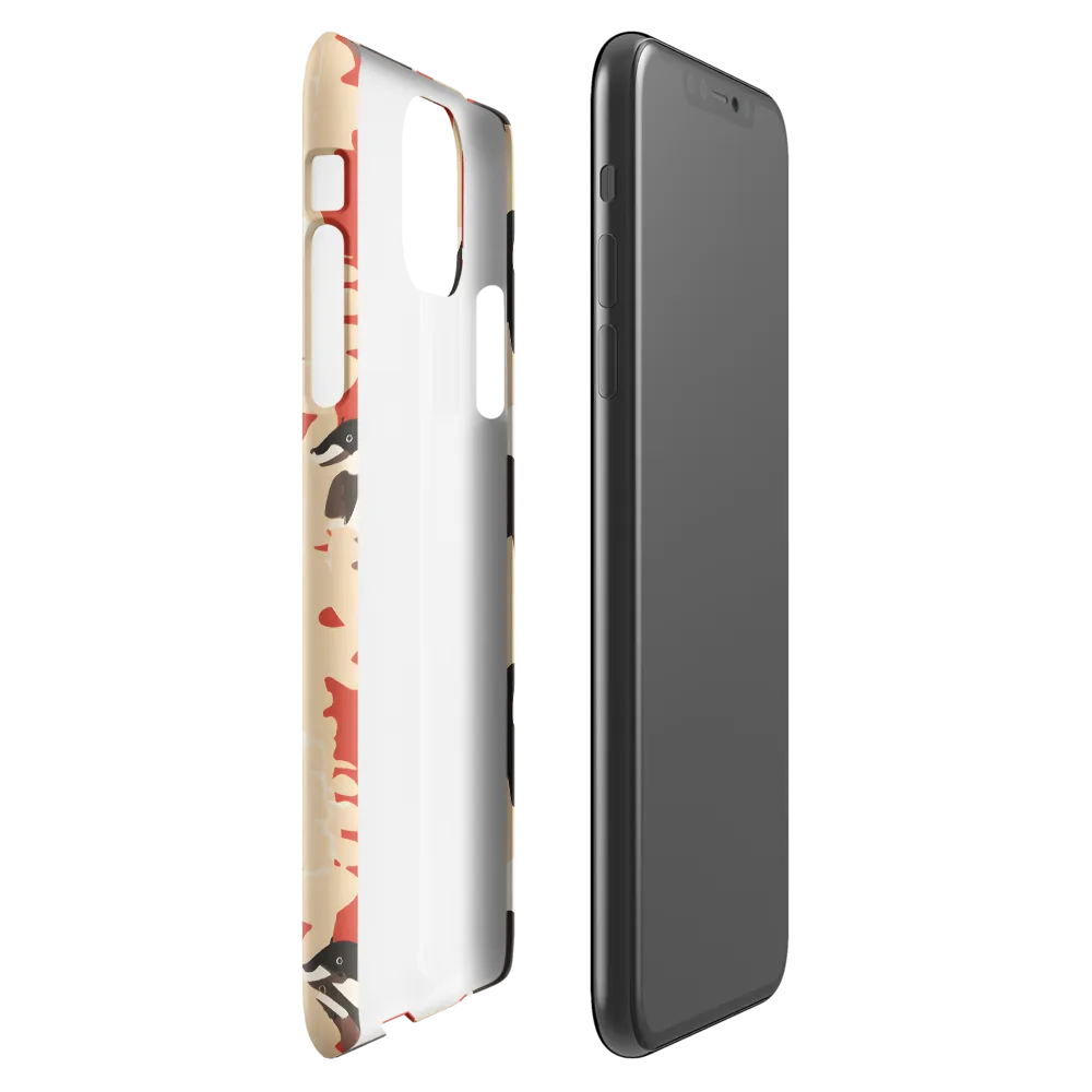 Wildlife Pattern: The Badger Tale | Phone Case |  11 Pro Max | Snap Case | Glossy