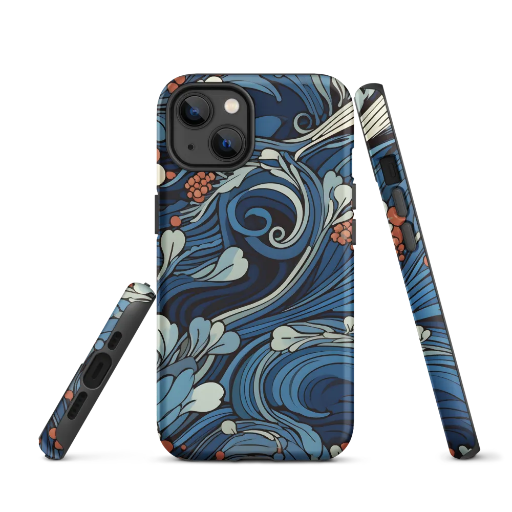 Nature's Elegance: An Oceanic Tapestry | Phone Case |  13 | Tough Case | Matte
