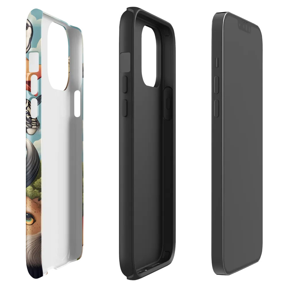 Harmonious Echoes of Wildlife | Phone Case |  13 Pro Max | Tough Case | Glossy