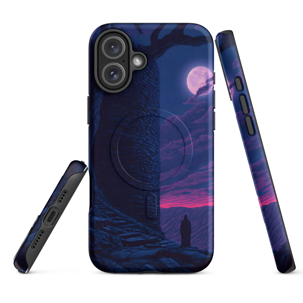 Moonlit Solitude | Phone Case |  16 Plus | MagSafe® Tough Case | Matte
