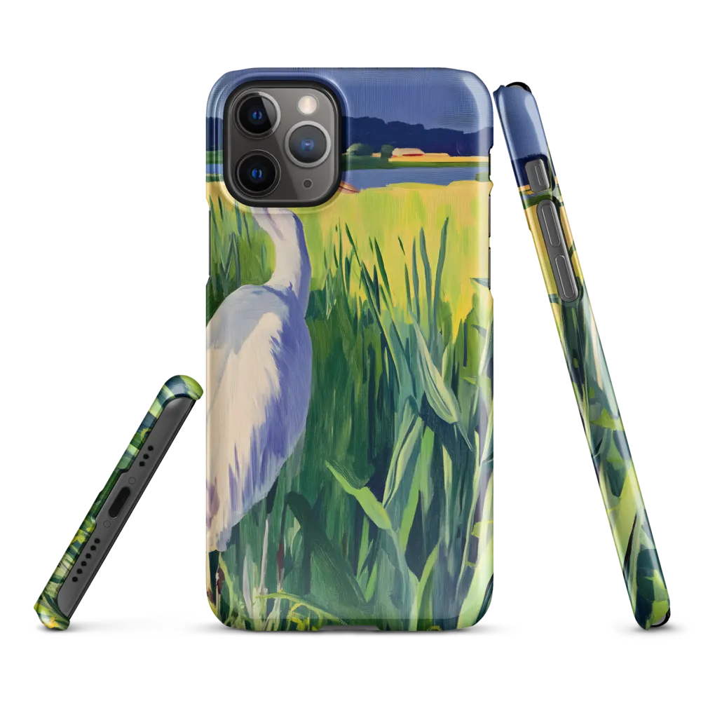Graceful Presence: The Heron in the Meadow