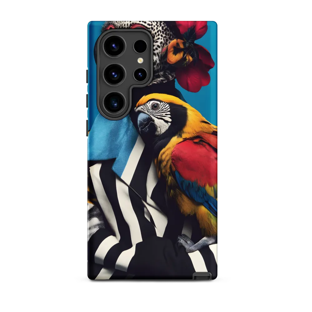Vibrant Fusion of Flora and Fauna