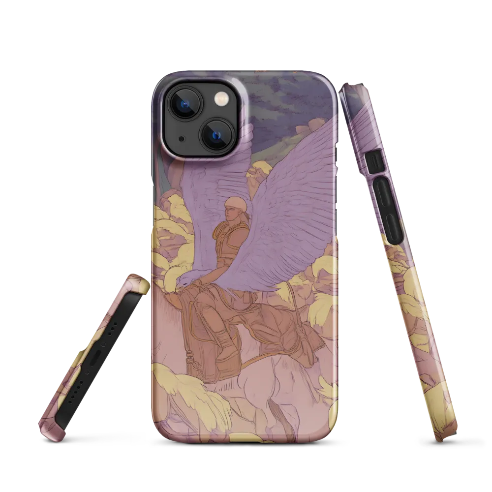 The Winged Guardian | Phone Case |  13 | Snap Case | Glossy