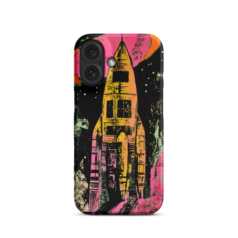 Cosmic Voyage: A Surreal Rocket Adventure