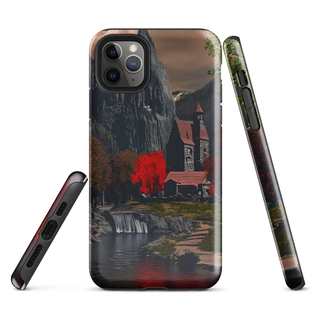 Mystical Fortress Among Crimson Woods | Phone Case |  11 Pro Max | Tough Case | Glossy