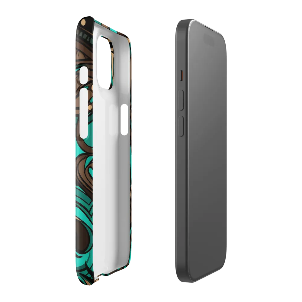 Fluctuating Currents | Phone Case |  15 | Snap Case | Glossy