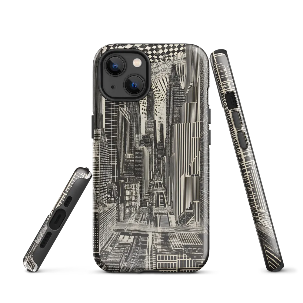 Urban Dreams: A Surreal Cityscape | Phone Case |  13 | Tough Case | Glossy