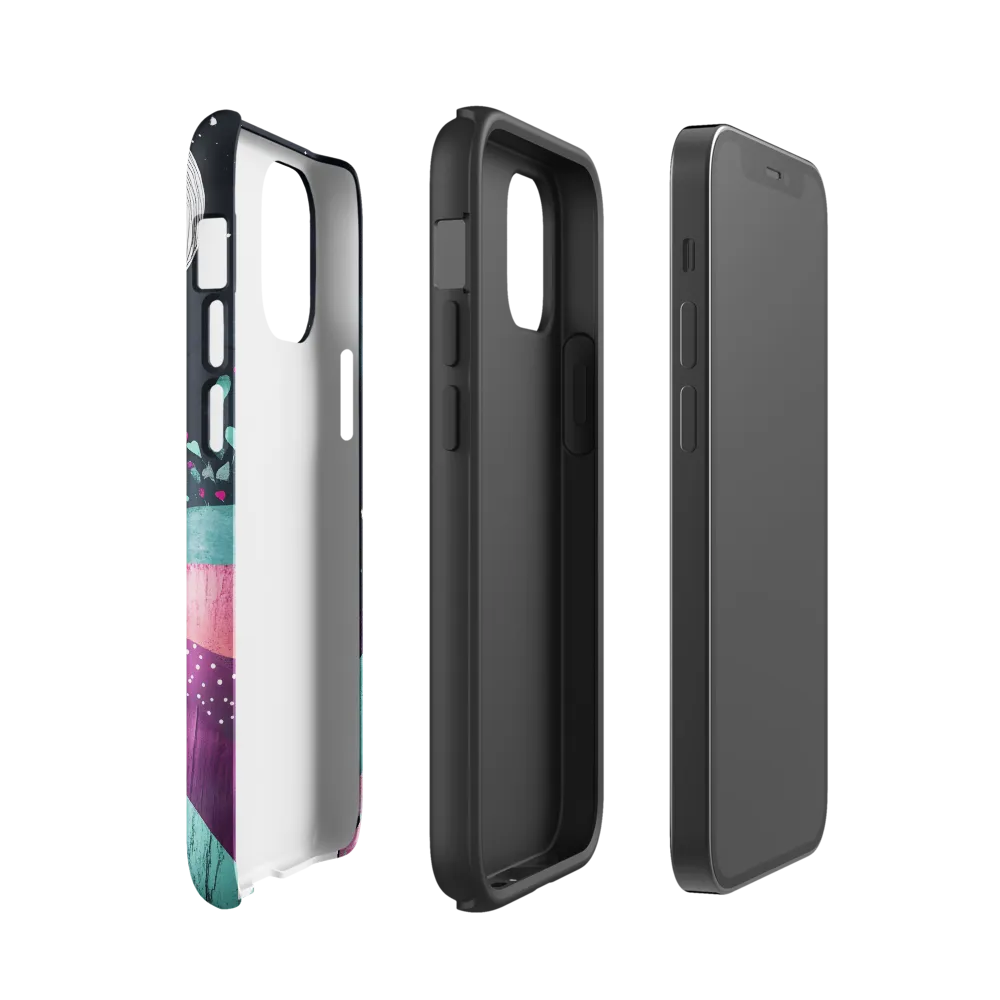 Whimsical Reverie | Phone Case |  12 mini | Tough Case | Glossy