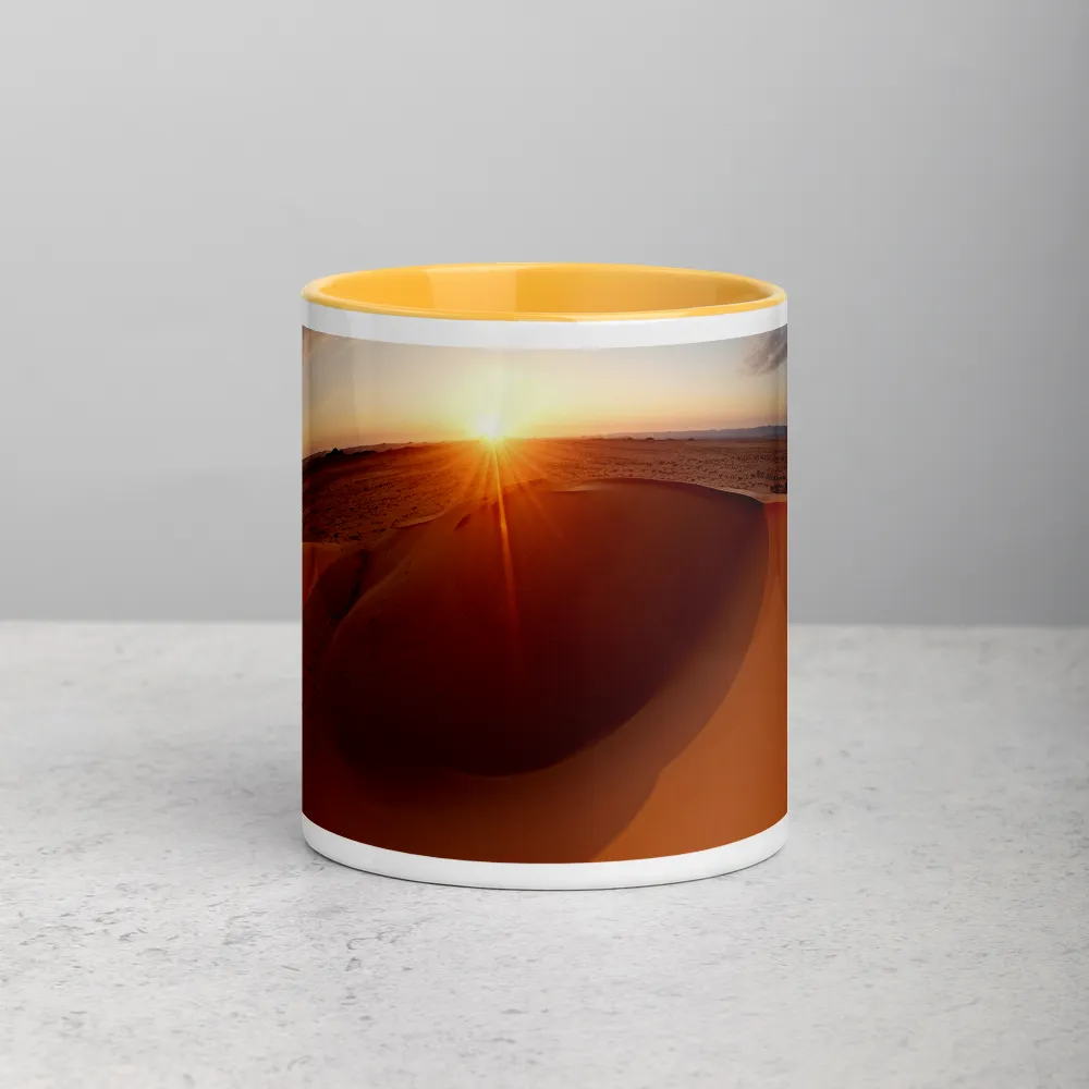 Desert Sunset with Sand Dune | Mug
