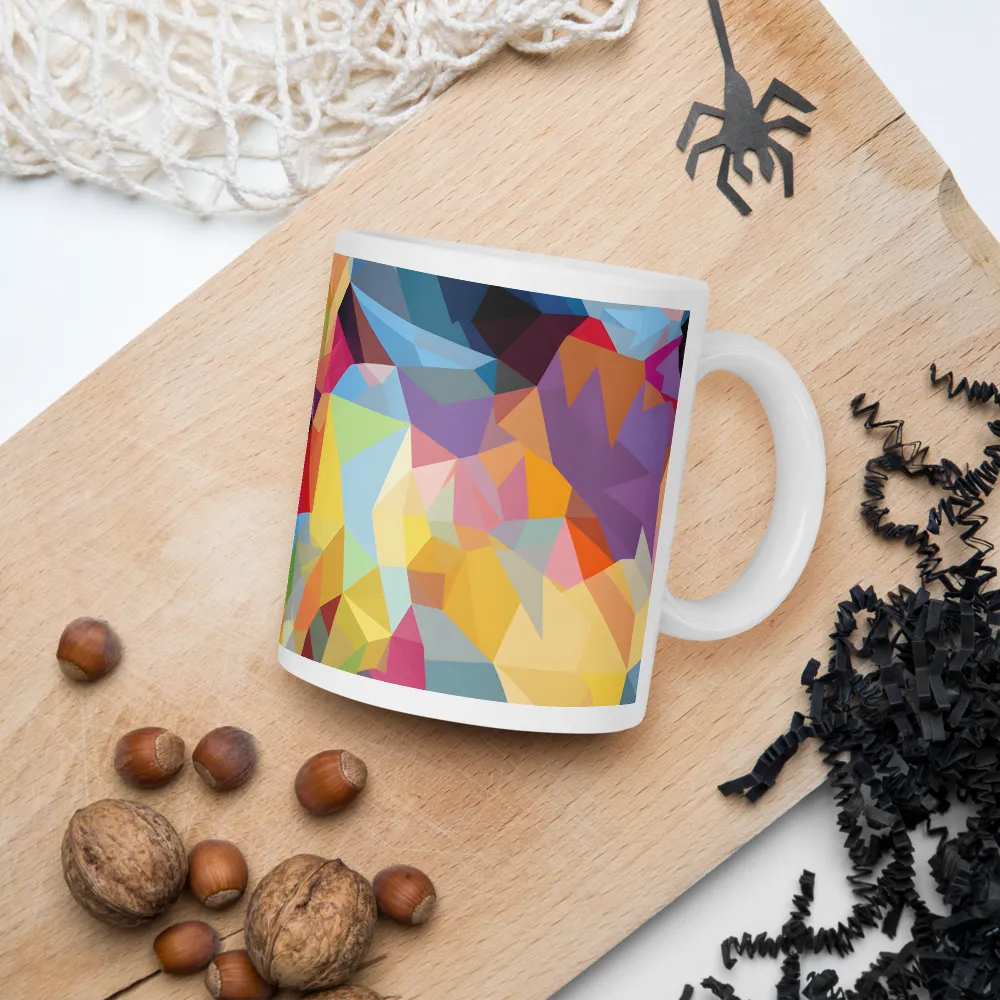 Playful Geometry: The Bear's Face | Mugs | Multiple Sizes & Colors