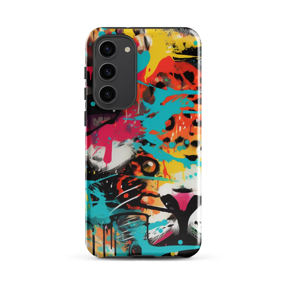 Fierce Fusion: Tiger and Lion in Graffiti