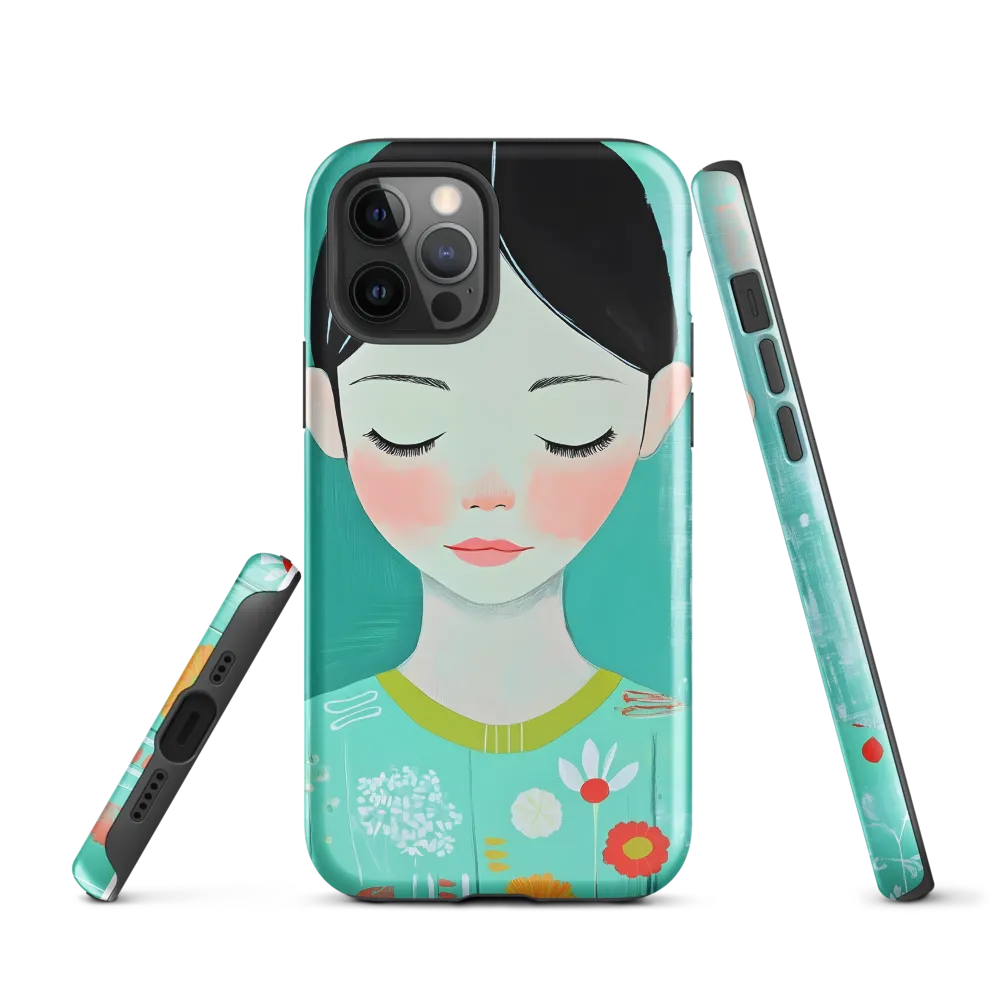 Tranquil Blossom | Phone Case |  12 Pro | Tough Case | Glossy
