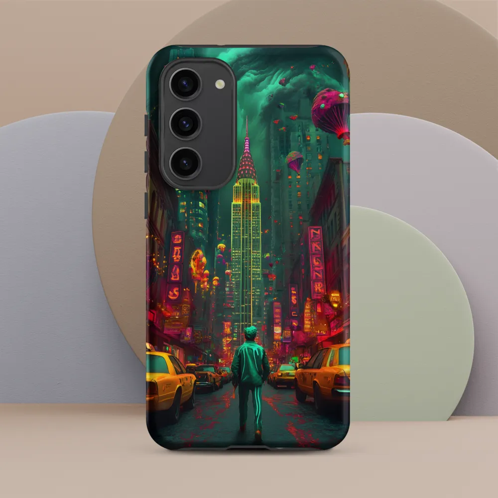 Neon Dreams: A Surreal Urban Journey