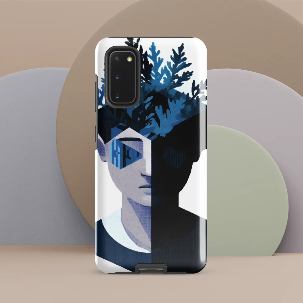 Nature's Reflection in a Surreal Portrait