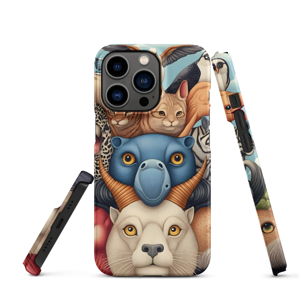 Harmonious Echoes of Wildlife | Phone Case |  13 Pro | Snap Case | Matte