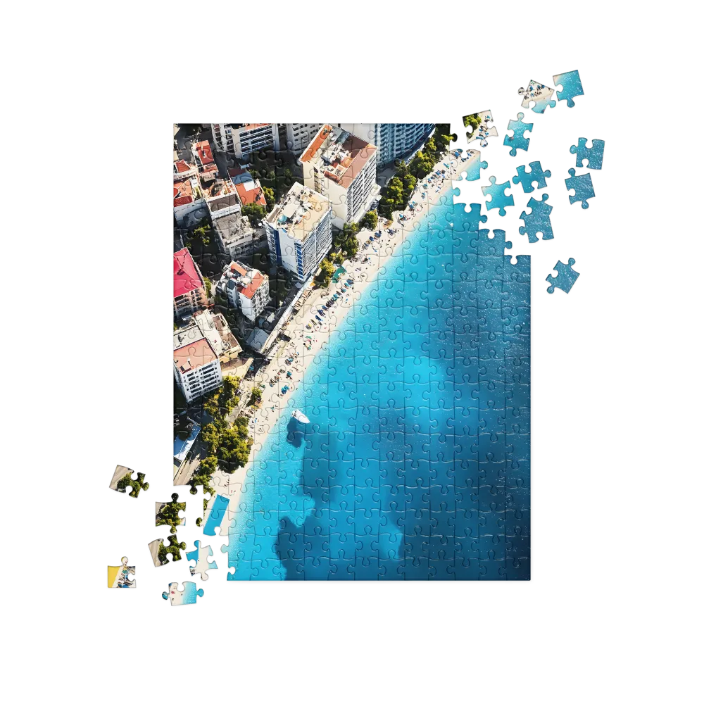 A Coastal Symphony of Urban Serenity | Jigsaw Puzzle | 252 pieces