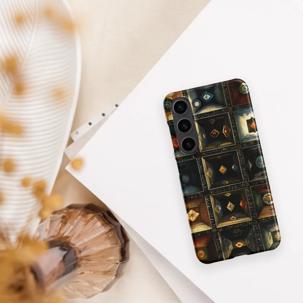 Patterns of Intrigue | Phone Case |  S23 | Snap Case | Matte