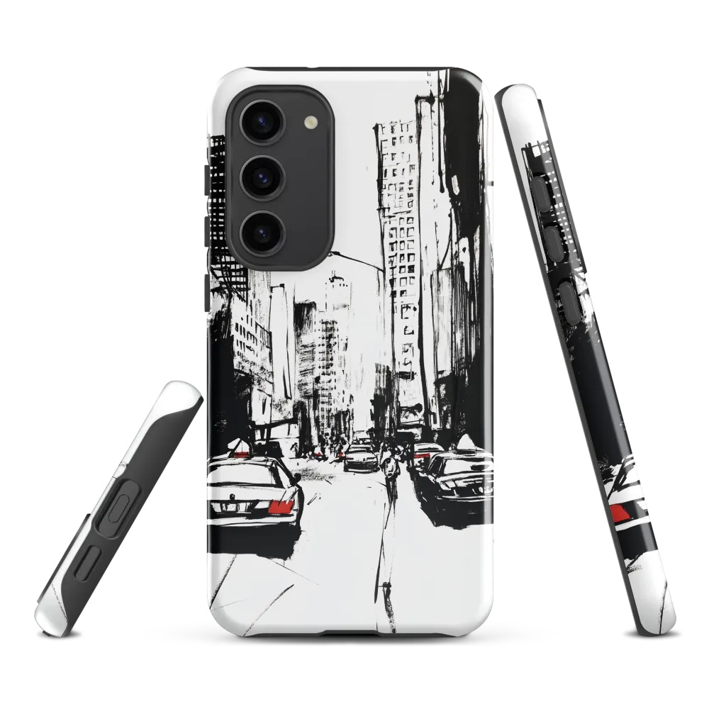 Urban Pulse: A Monochromatic Journey