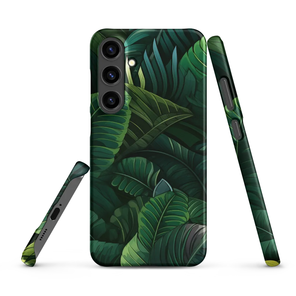 Lush Canopy: A Tropical Foliage Study