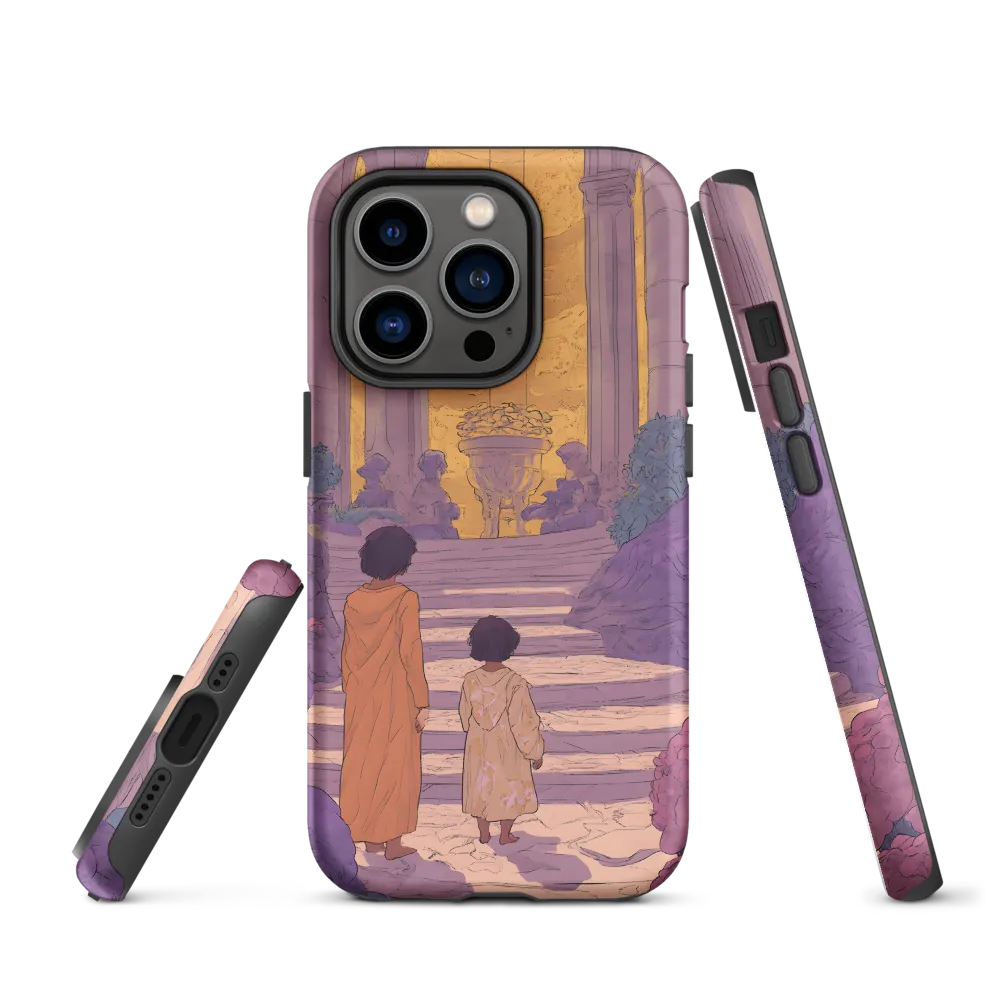Journey into the Light | Phone Case |  14 Pro | Tough Case | Matte