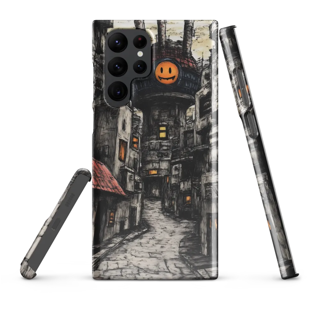 The Smiling Overlord of the Dystopian City | Phone Case |  S22 Ultra | Snap Case | Glossy