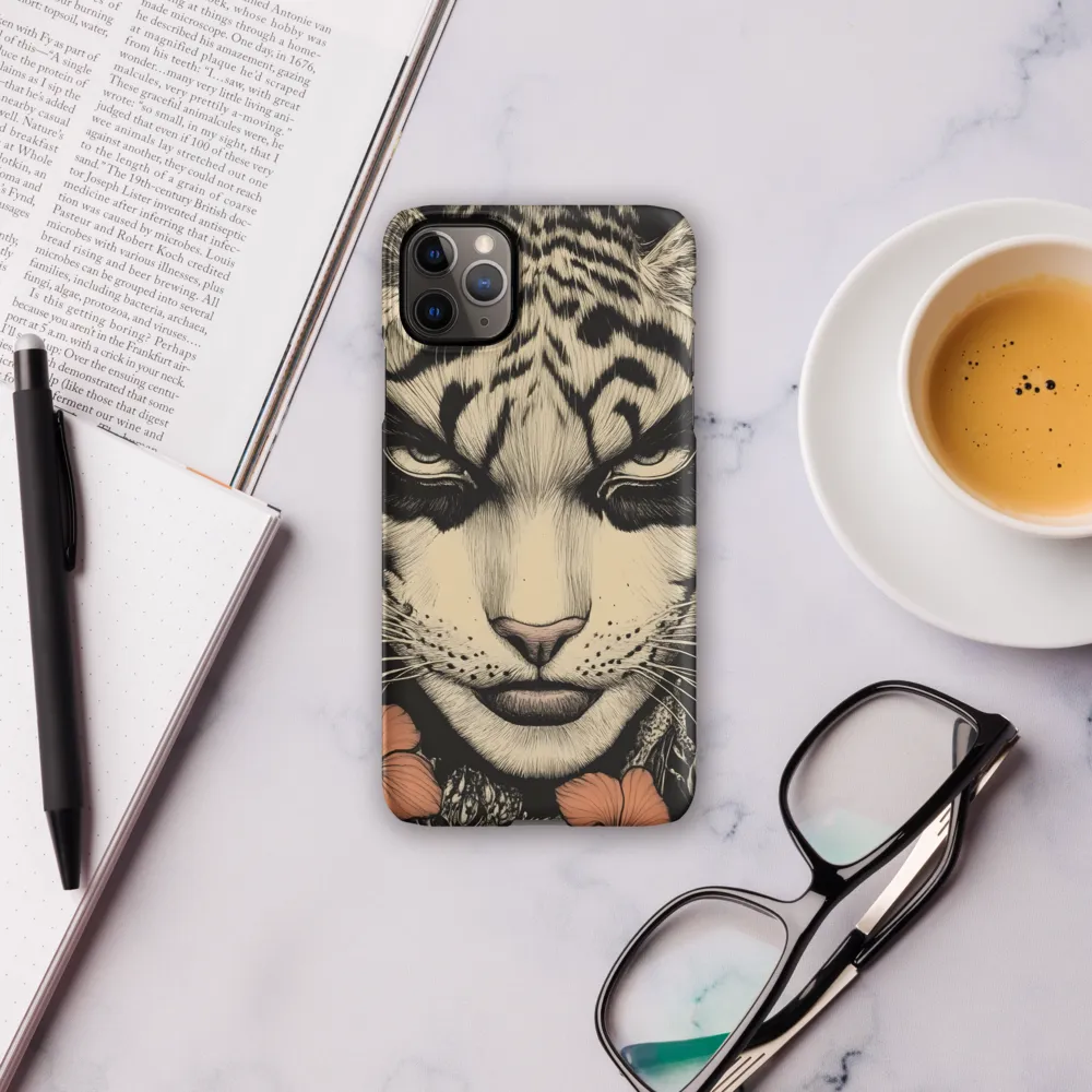 Feline Majesty: The Human-Leopard Connection | Phone Case |  11 Pro Max | Snap Case | Matte