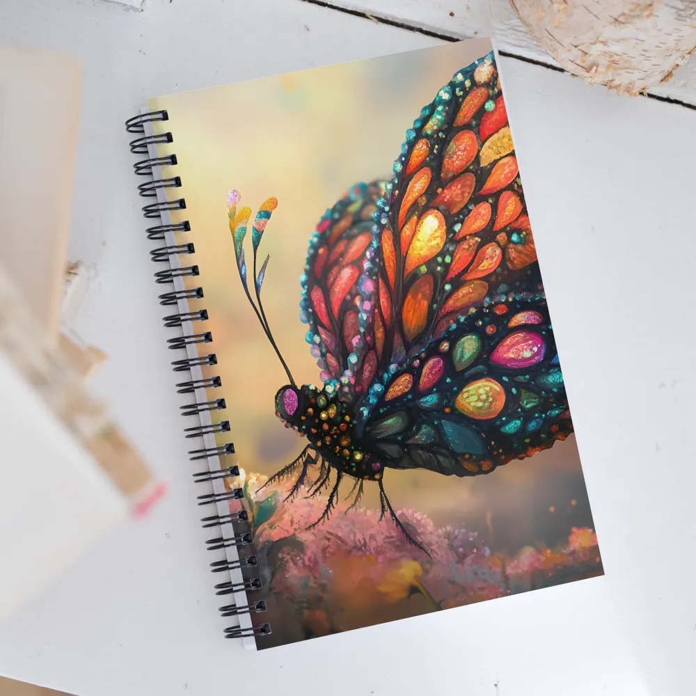 Whispers of a Colorful Dream | Spiral Notebook