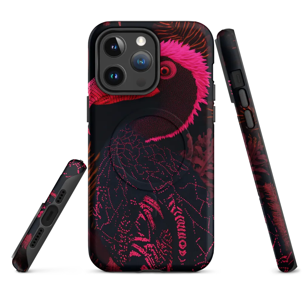 Tropical Echoes: A Modern Avian Portrait