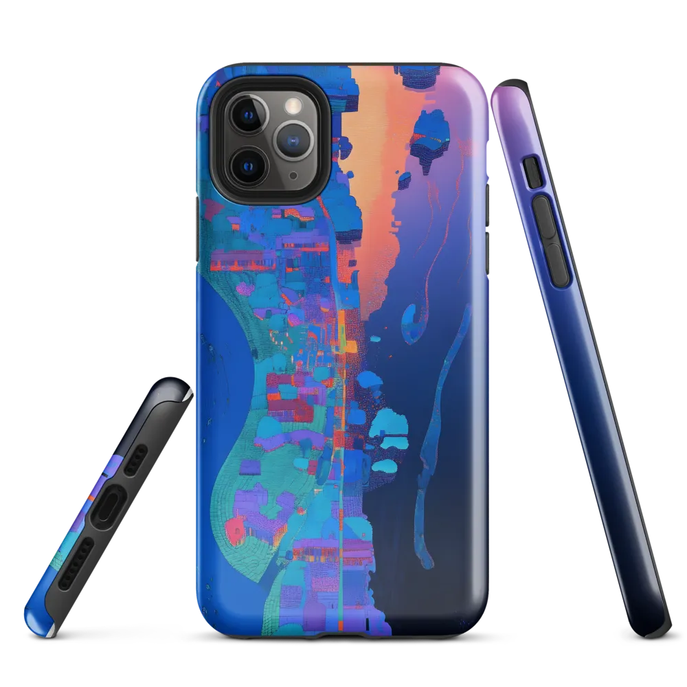 Ethereal Reflections: A Digital Dreamscape | Phone Case |  11 Pro Max | Tough Case | Glossy