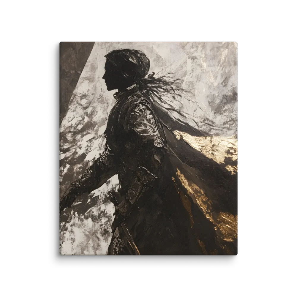 The Silhouette of Valor | Canvas | 20″×24″