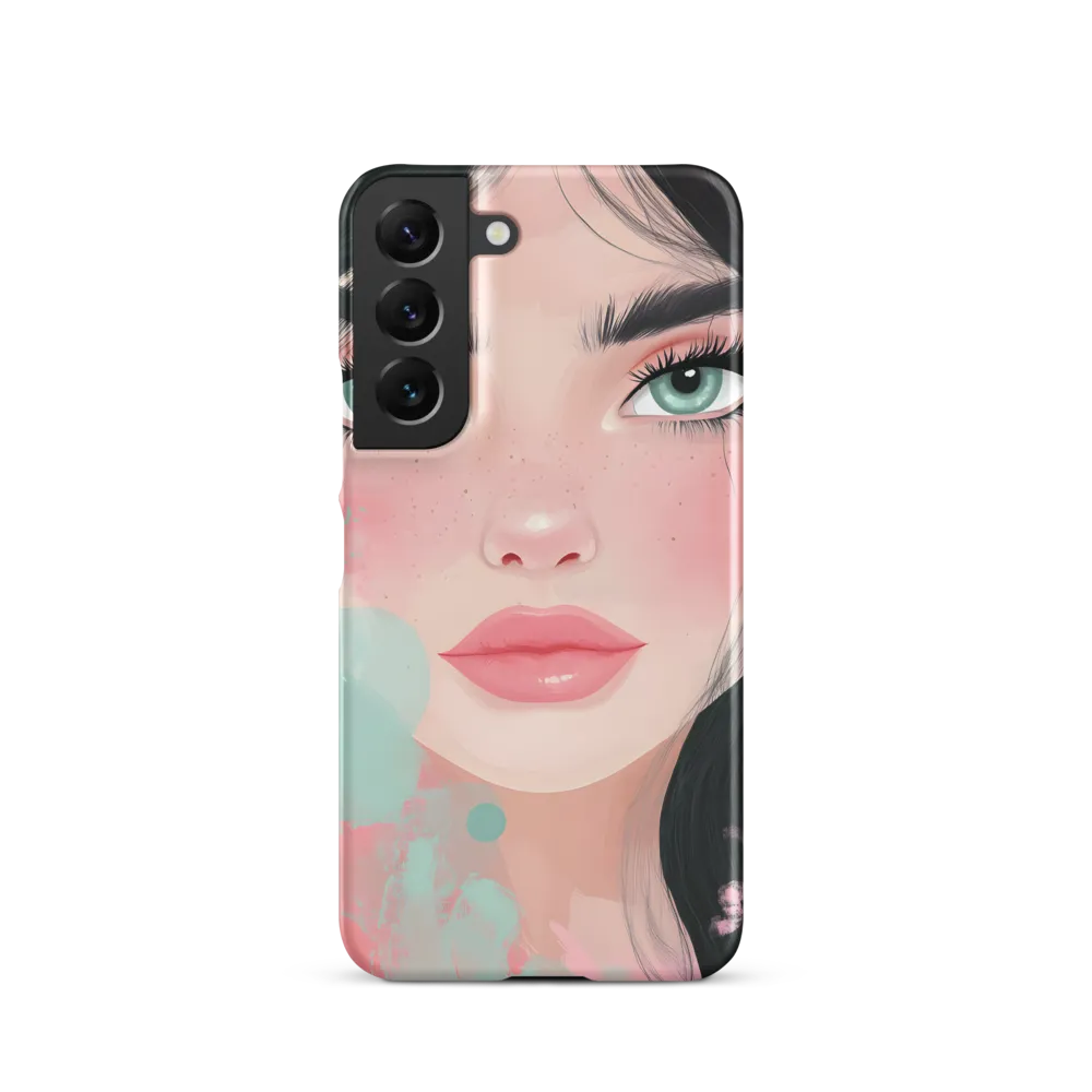 Dreamy Serenity: Portrait of a Young Woman
