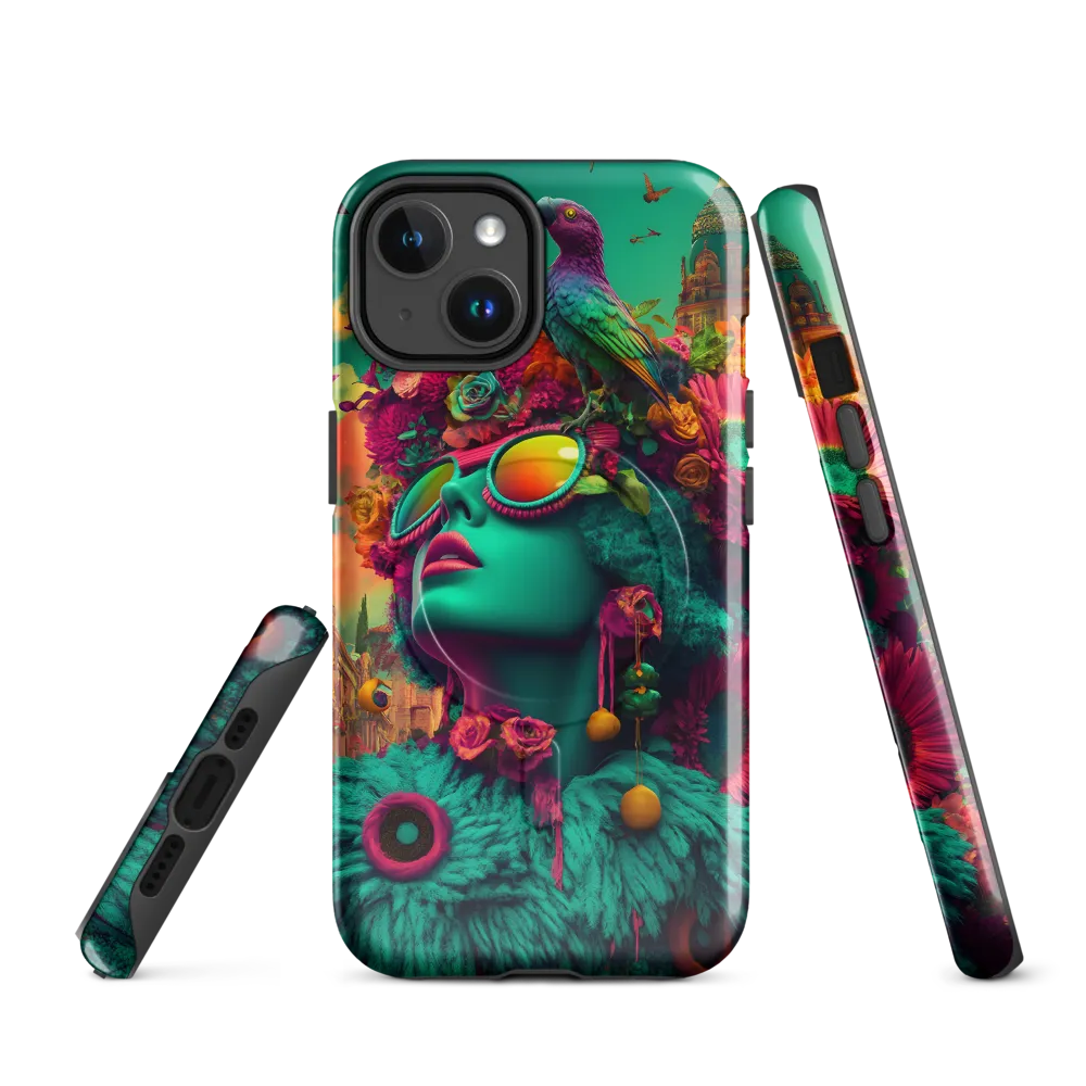 Whimsical Flora | Phone Case |  14 | MagSafe® Tough Case | Glossy