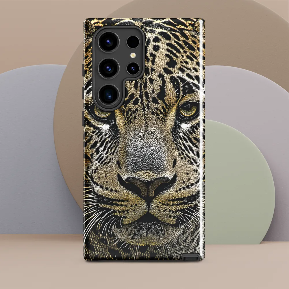 The Majestic Gaze: Portrait of a Leopard