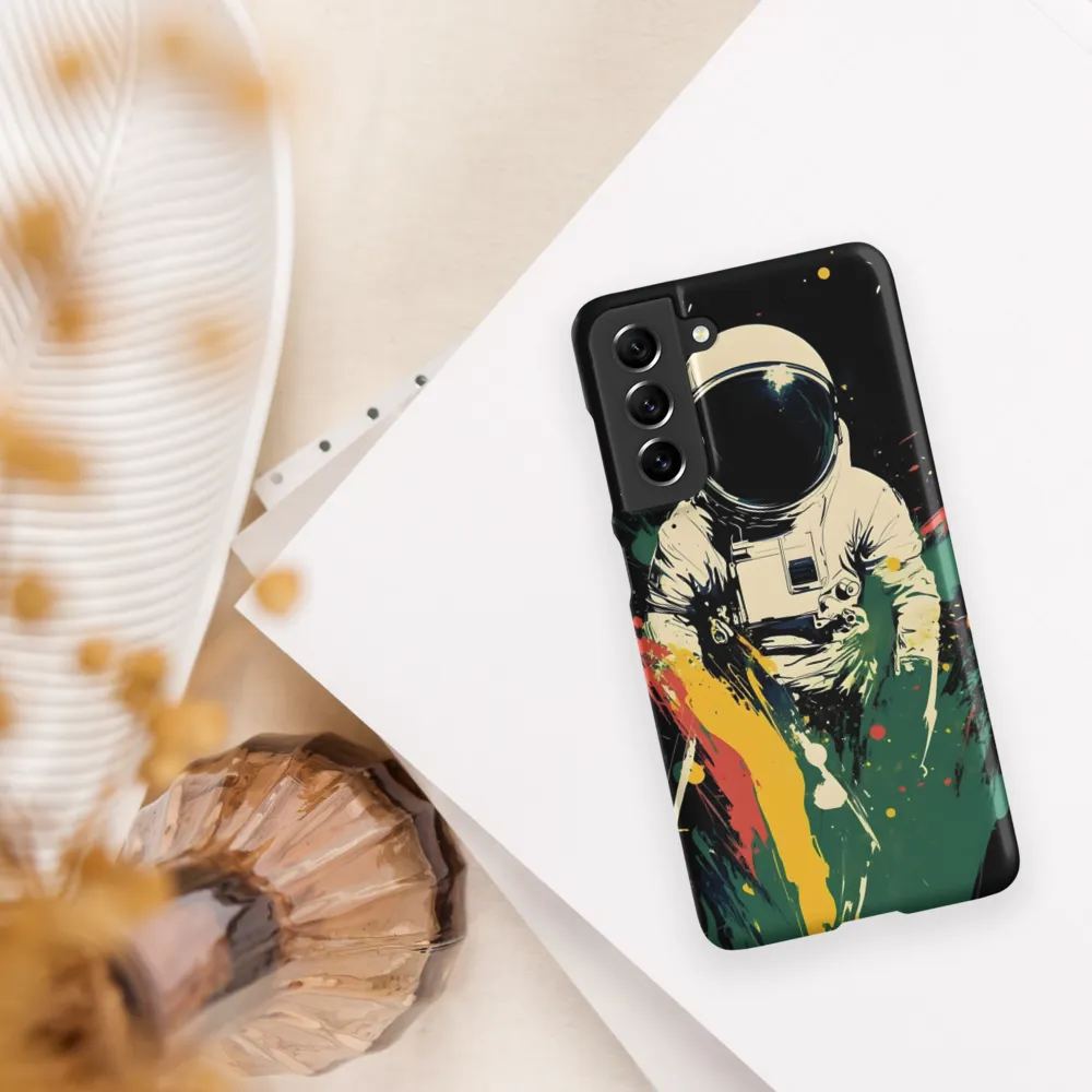 Cosmic Splash: The Astronaut's Journey