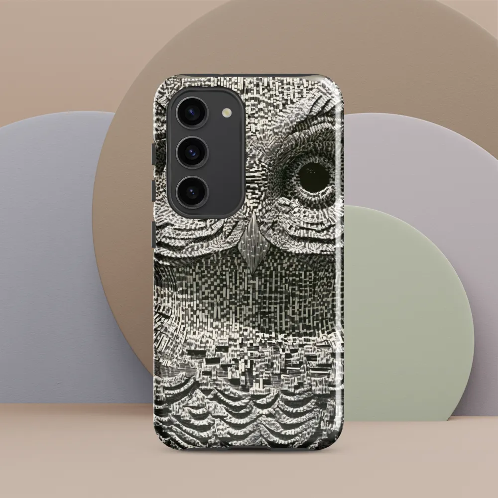 Intricate Owl of Textures