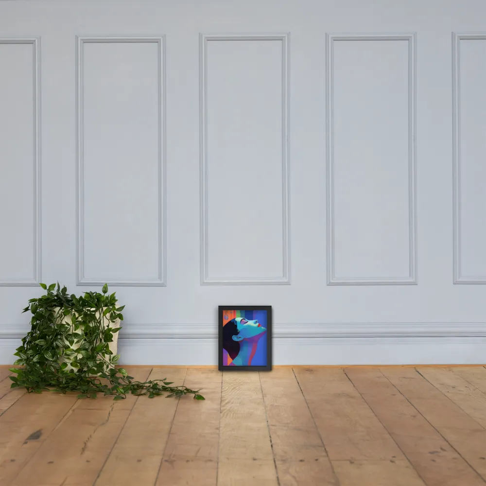 Ethereal Reverie | Poster with Black Frame | 8″×10″