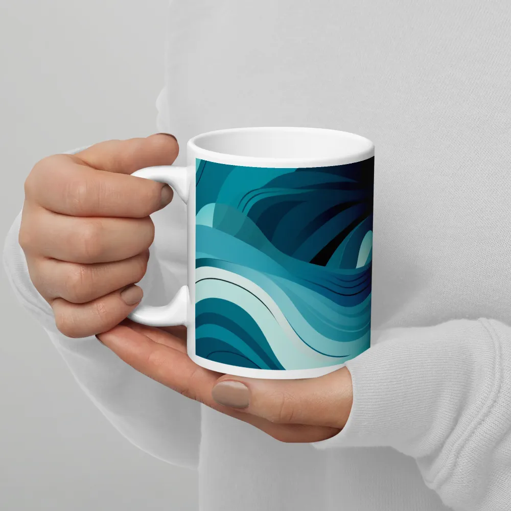 Ebb and Flow | Mug with White inside | 11 oz