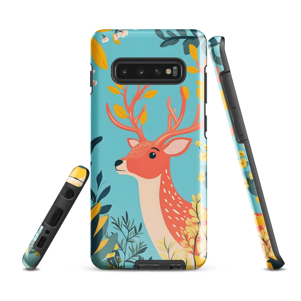 Whimsical Forest Guardian | Phone Case |  S10 Plus | Tough Case | Glossy