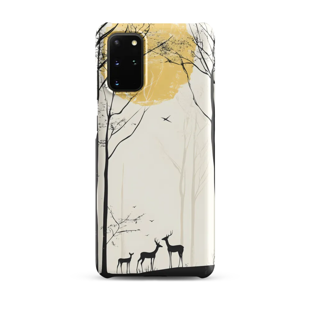 Silhouetted Serenity | Phone Case |  S20 Plus | Snap Case | Matte