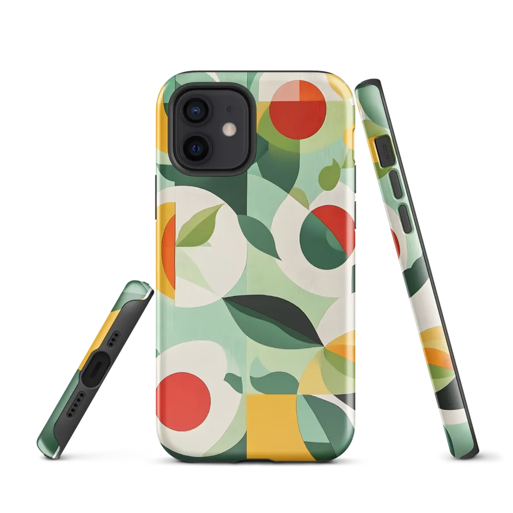 Harmony in Shapes: A Playful Abstract Design