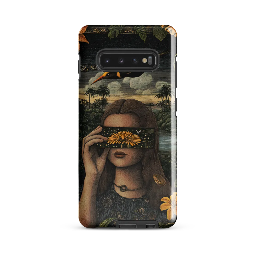 Veil of Nature: A Surreal Embrace | Phone Case |  S10 Plus | Tough Case | Glossy