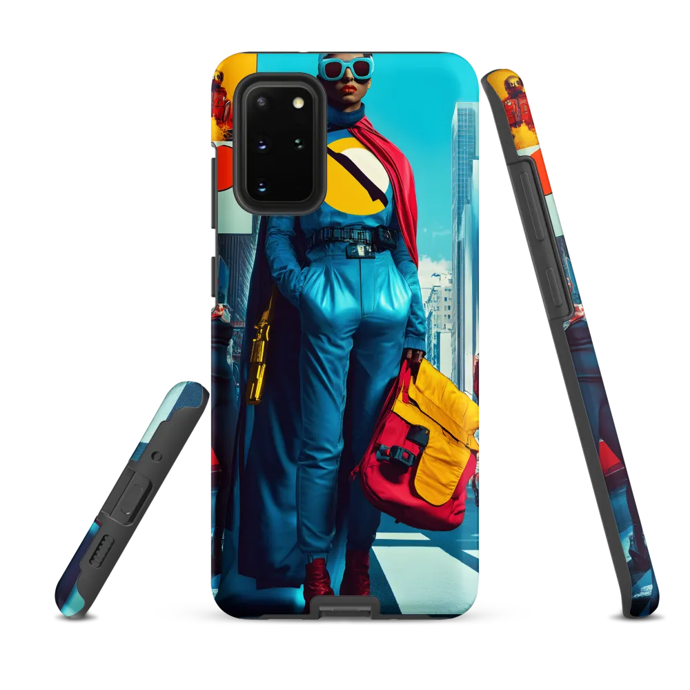 Urban Power: A Superhero's Stance