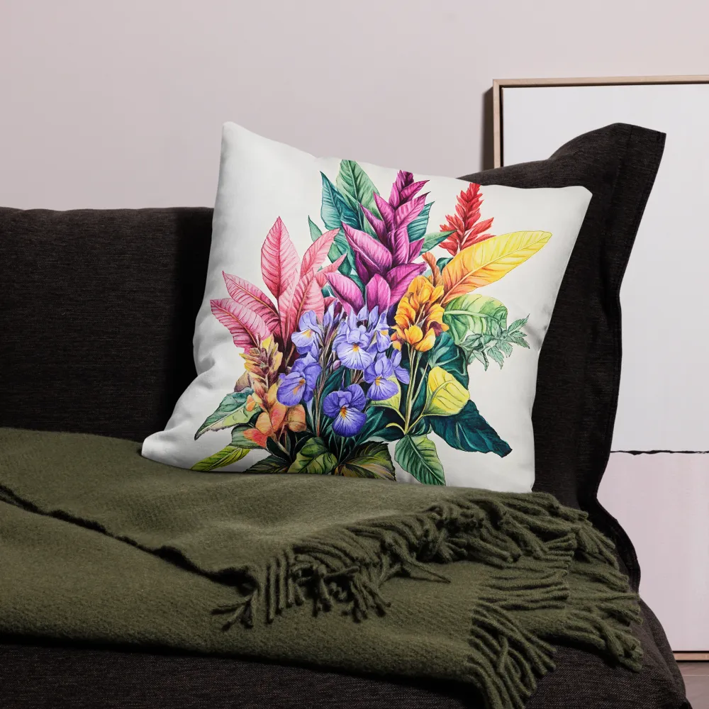 Tropical Symphony | Pillow & Pillow Case | Multiple Sizes