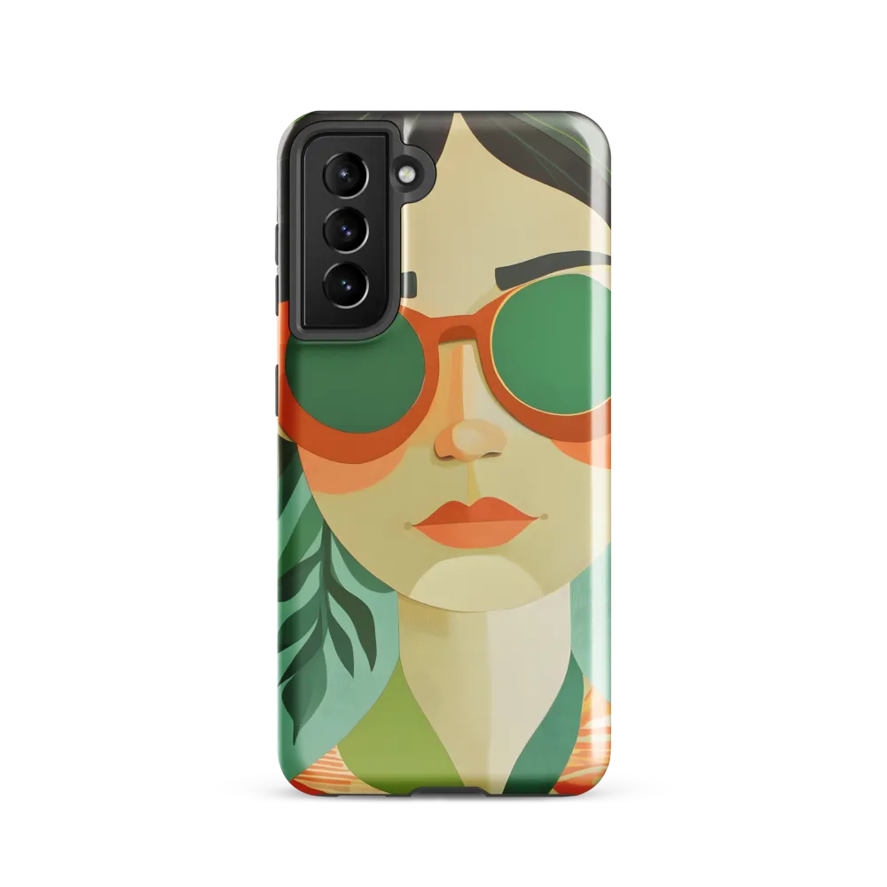 Bold Serenity: A Modern Portrait