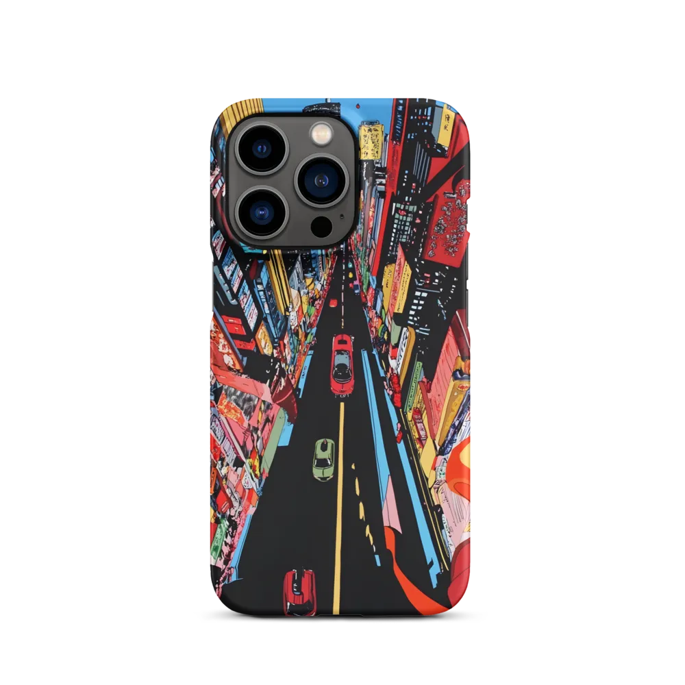 Urban Symphony: A Bird's-Eye View of Life | Phone Case |  13 Pro | Snap Case | Matte